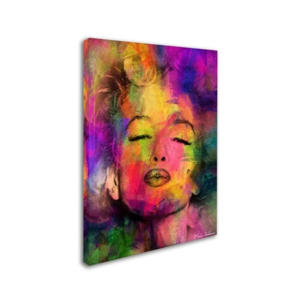 Mark Ashkenazi 'Marilyn Monroe VI' Canvas Art,18x24